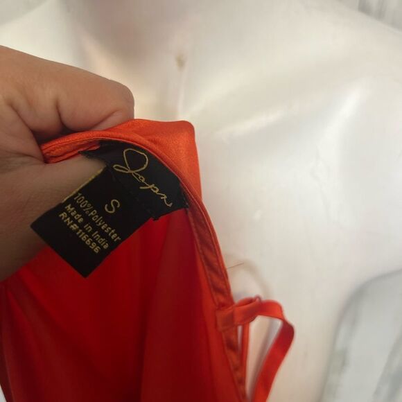 Midi orange dress - Picture 5 of 6